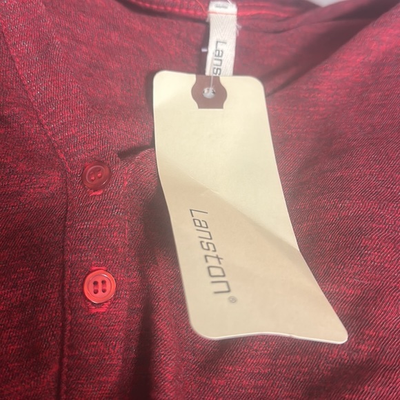 NWT   Revolve Lanstone Ruched Henley Dress in Red size Xs - Picture 4 of 12